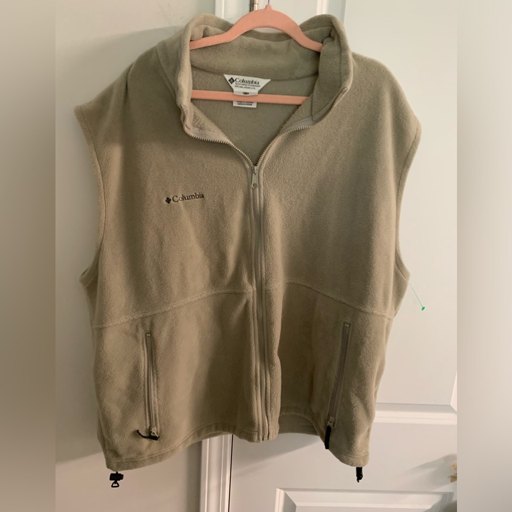 Columbia Fleece Vest Size XXL